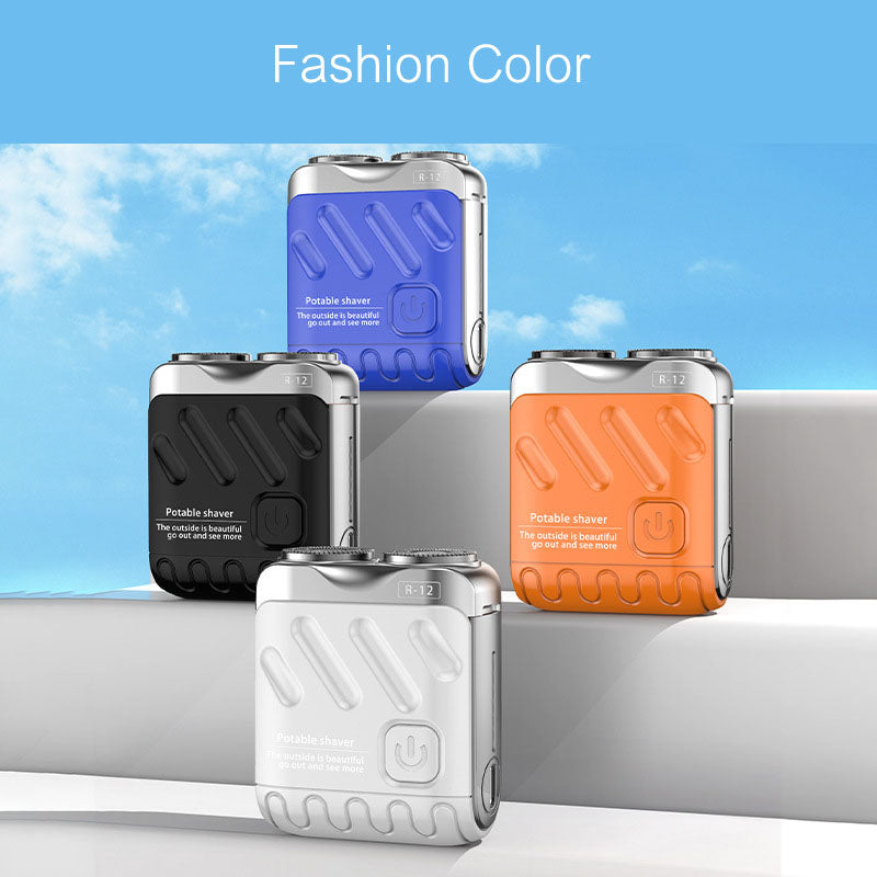 š„2025 New Design 50% Offš„ Mini Electric Rotary Dual Ring Pocket Shaver