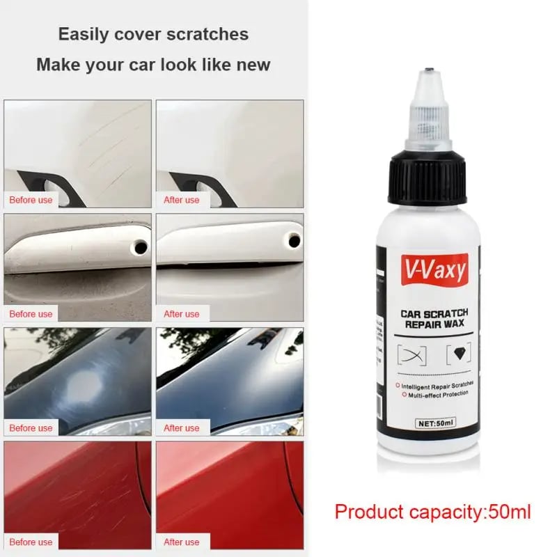 đ„Last Day 50% OFFđ„Car Scratches Repairing & Polishing Wax Paint Restorer