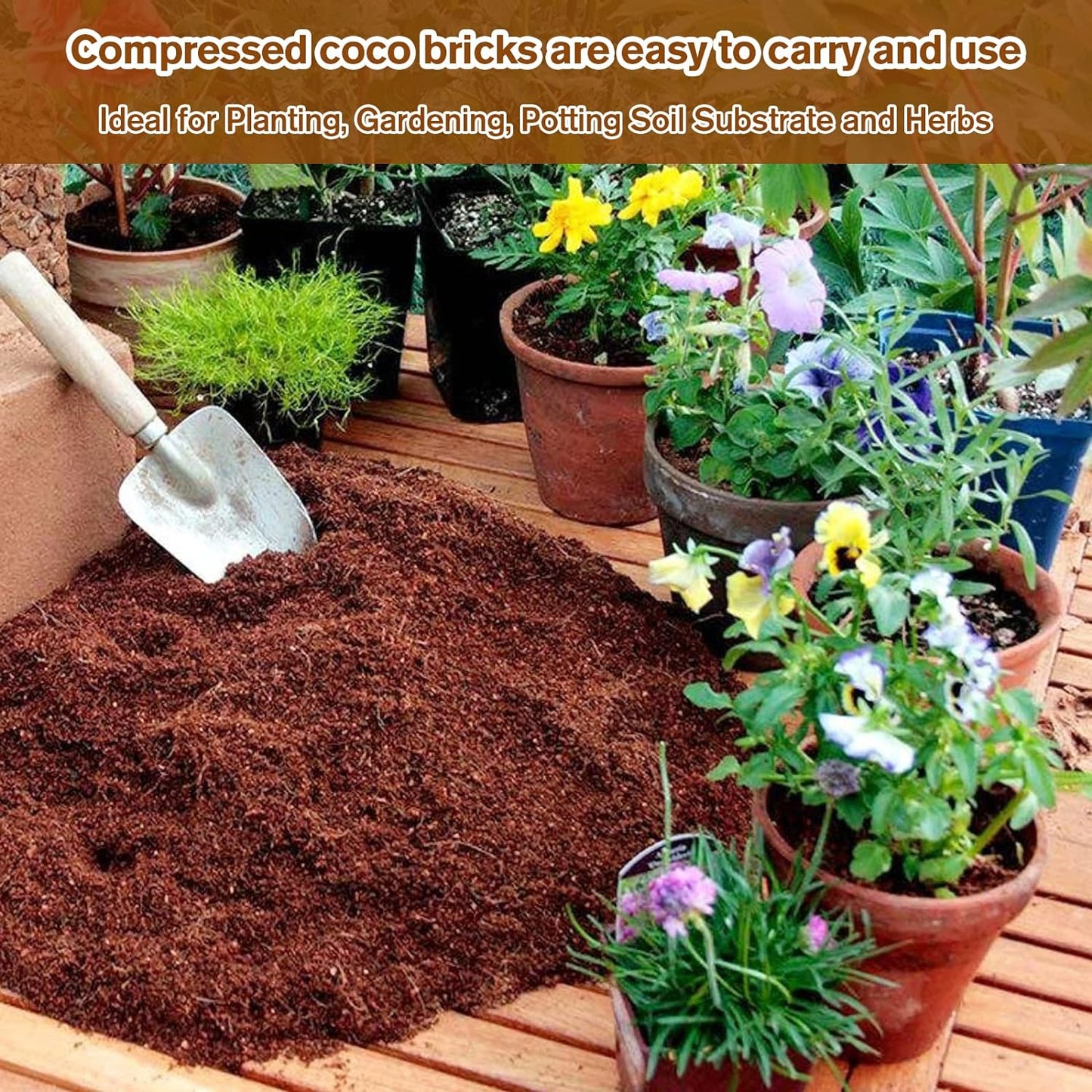 š±Hot Sale 50% OFFā° - Premium Organic Coconut Coir Bricks For Plants
