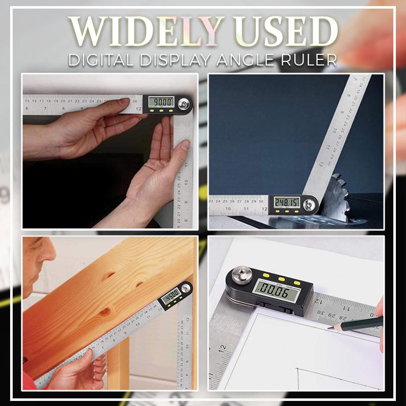 šLimited Time 50% OFFā³Factory Outlet-Digital display Angle ruleršPrecise and durable