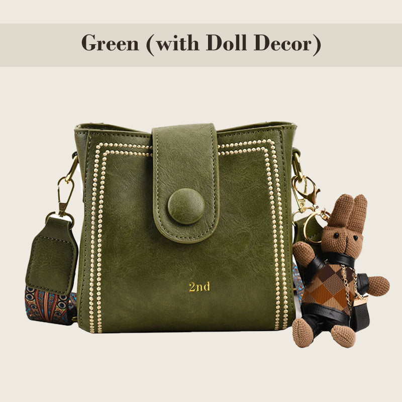 🎁Popular product🎁👜 Vintage Fashion Bag – Elegant Design with Adjustable Wide Shoulder Strap! ✨