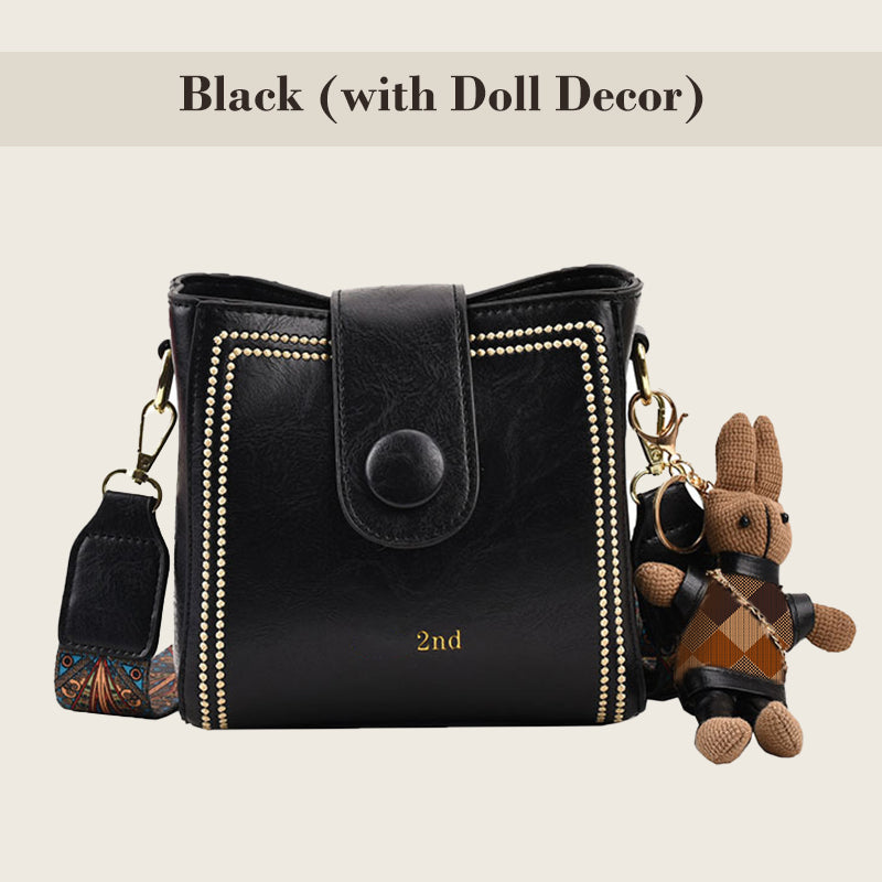 🎁Popular product🎁👜 Vintage Fashion Bag – Elegant Design with Adjustable Wide Shoulder Strap! ✨