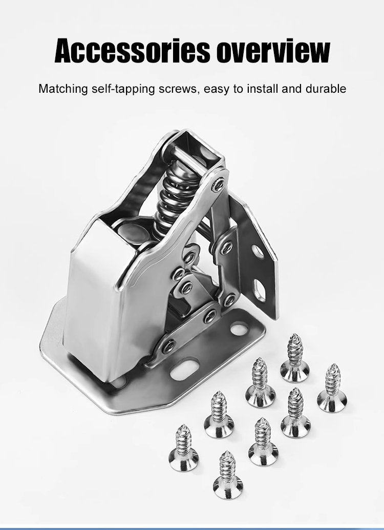 🔥Easy Installation Of Bridge-shaped Door Hinges -Cabinet Hinges