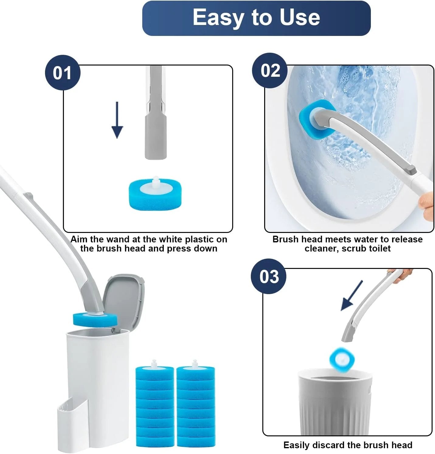 š„Hot Saleš„ Disposable Toilet Cleaning System
