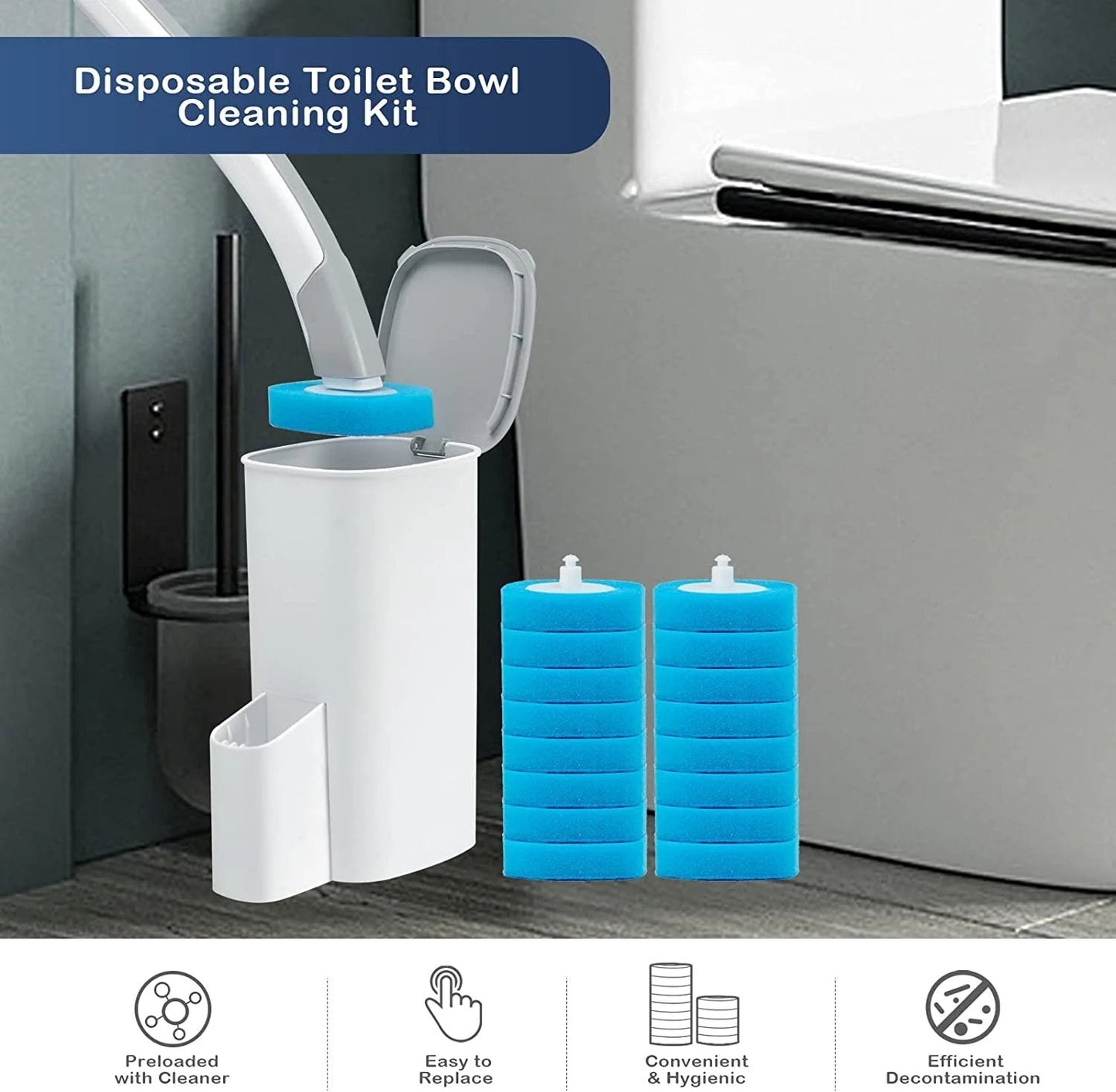 š„Hot Saleš„ Disposable Toilet Cleaning System