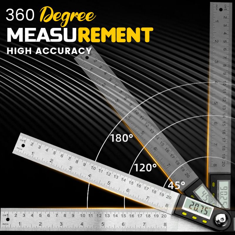 šLimited Time 50% OFFā³Factory Outlet-Digital display Angle ruleršPrecise and durable