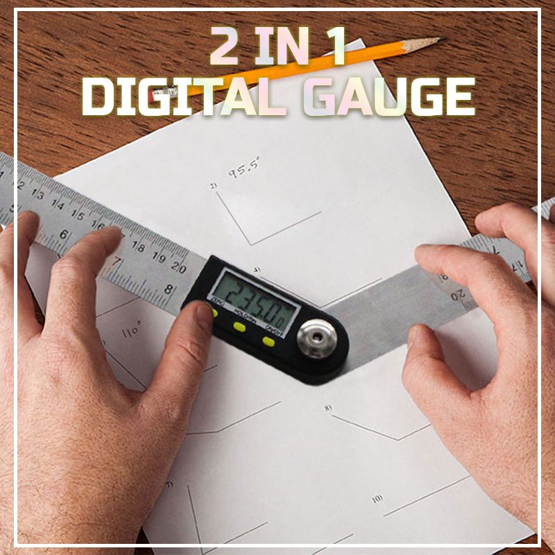 šLimited Time 50% OFFā³Factory Outlet-Digital display Angle ruleršPrecise and durable
