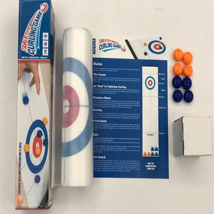 🎅Xmas Hot Sales 🔥 New Tabletop Family Curling Game