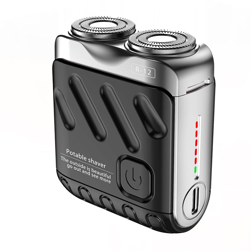 š„2025 New Design 50% Offš„ Mini Electric Rotary Dual Ring Pocket Shaver