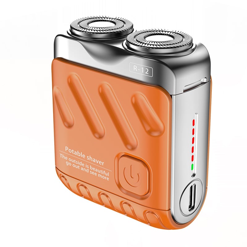 š„2025 New Design 50% Offš„ Mini Electric Rotary Dual Ring Pocket Shaver