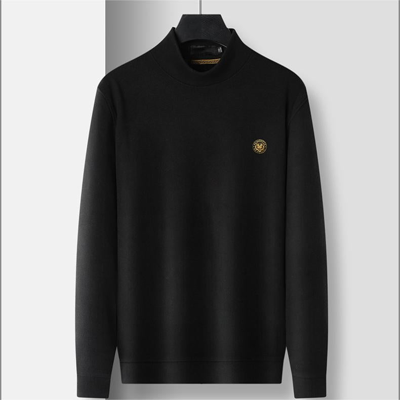 Men's Thickened Mock Neck Warm Solid Sweatshirt(50% OFF)