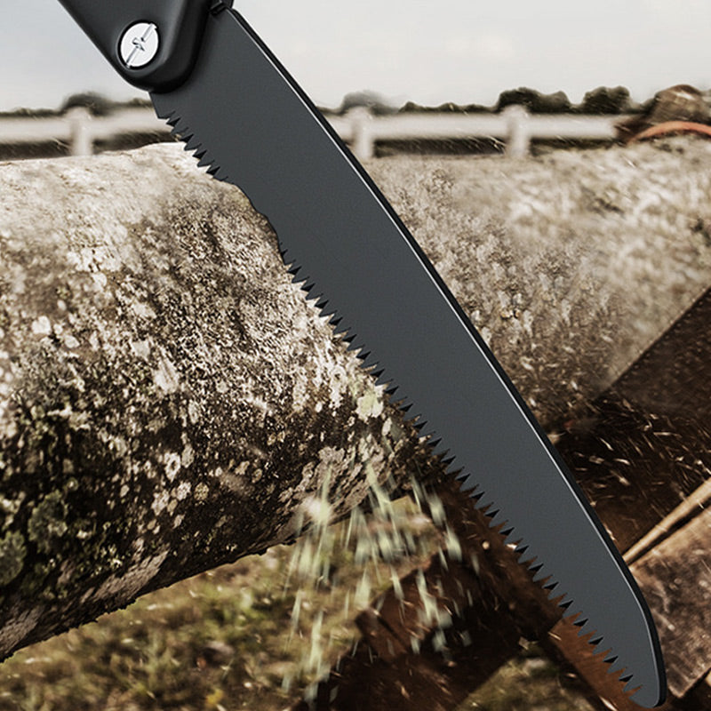 Portable Triple-Edge Foldable Saw for Versatile Cutting