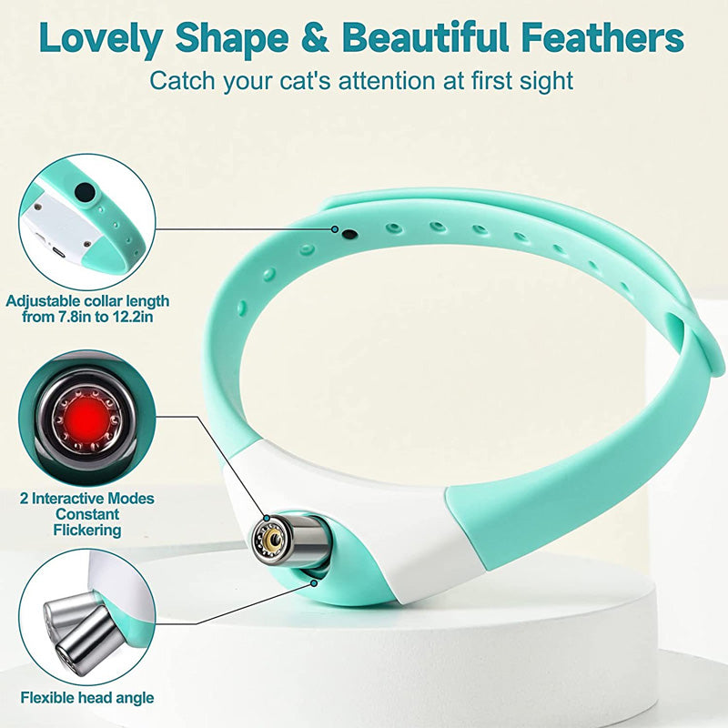 šHot Saleš±Rechargeable Wearable Electronic Collar for Cat