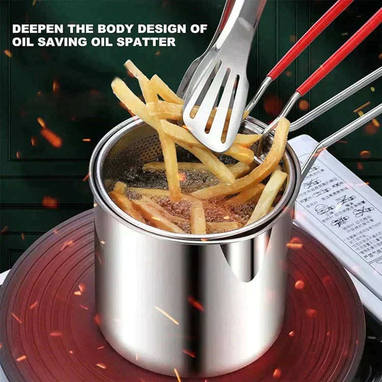 🔥Hot Sale 50% OFF🔥304 Stainless Steel Multifuntional Fryer