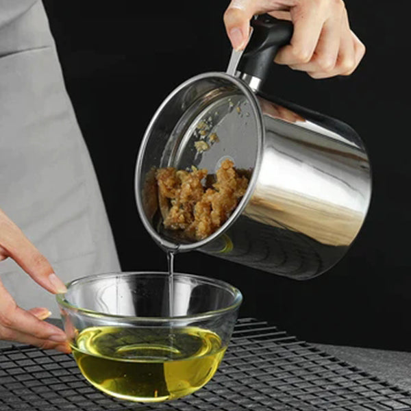 ๐ 304 Stainless Steel Kitchen Oil Jar ๐