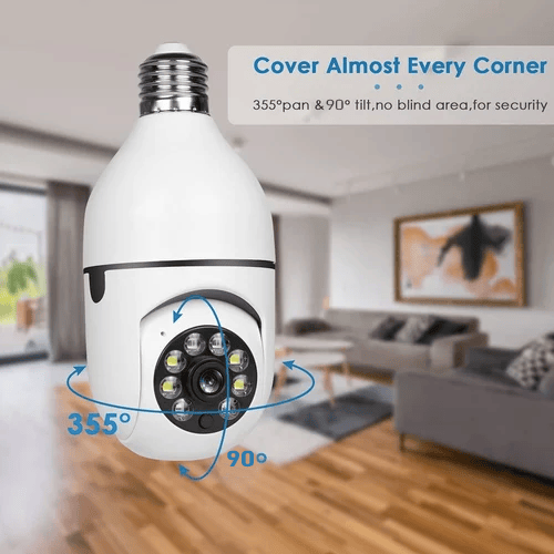 🔥2025 Hot Sale 50% off🔥Wireless Wifi Light Bulb Camera Security Camera