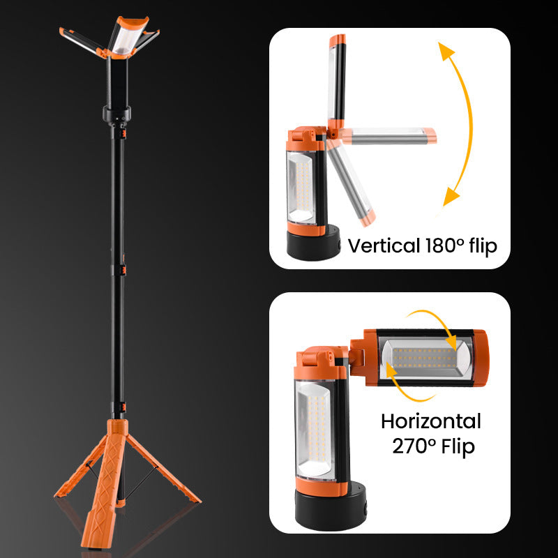 š„2025 HOT SALEš„Rechargeable Folding LED Camping Light with Stand