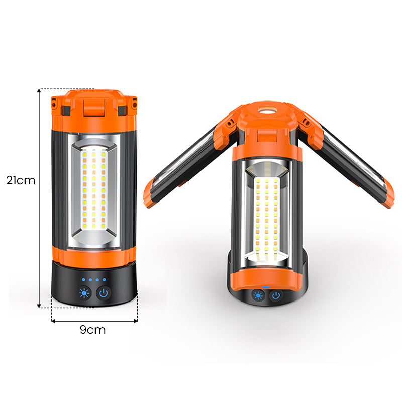 š„2025 HOT SALEš„Rechargeable Folding LED Camping Light with Stand