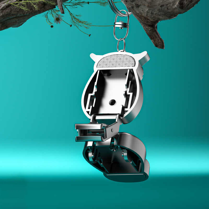 đ„Mini Foldable Stainless Steel Owl ClipperđŠ