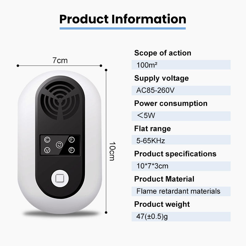 🔥LAST DAY PROMOTION - 50%OFF🔥Electronic Ultrasonic Mice Repellent