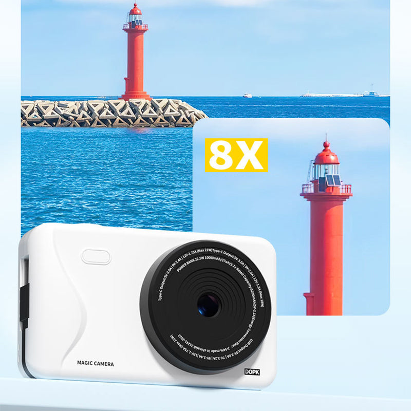 10000 mAh Power Bank Camera 2 in 1