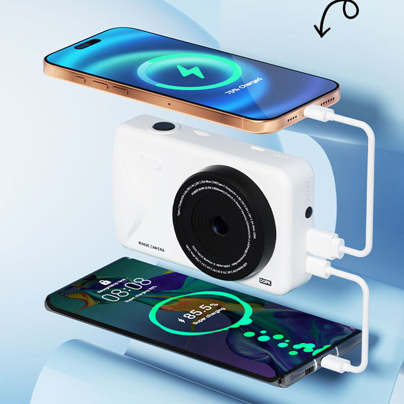 10000 mAh Power Bank Camera 2 in 1