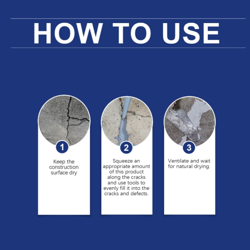 Multi-Functional Waterproof Crack Repair Agent