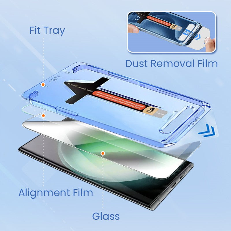 Upgrade Your Samsung! Anti-Peeping 4K HD Screen Protector with Crystal Clear View🔍
