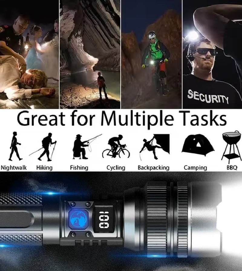 🔥Last Day 49% OFF🔥2025 The Ultimate Survival Flashlight®⃫
