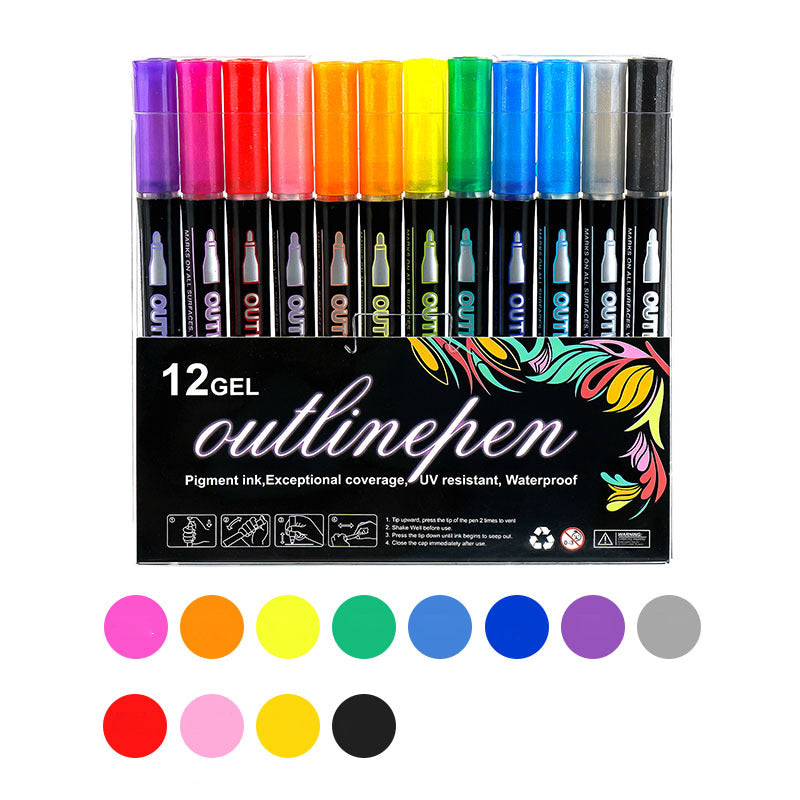 ✨Limited Time Sale-49% OFF🎨🖌️Coloring Lightstick Graffiti Highlighter Pens