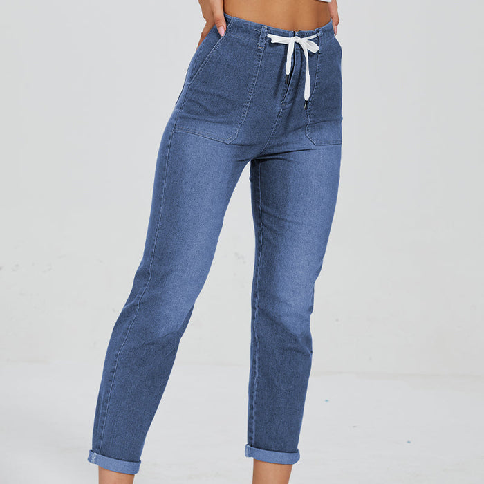 Comfy Pull On Denim Joggers