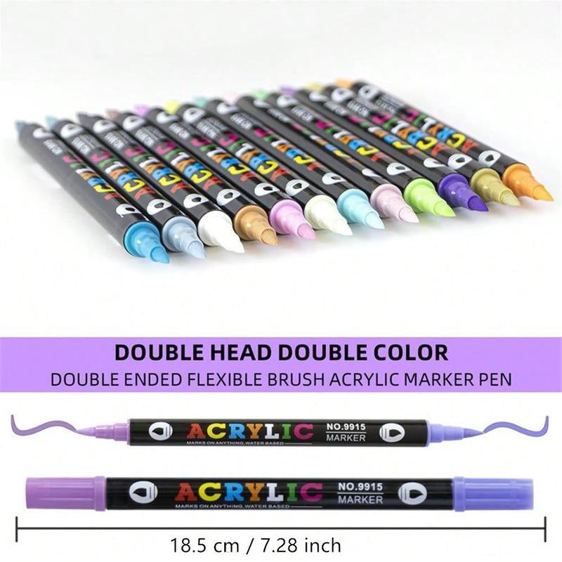 🎁Last Day Promotion-49% OFF🌈Dual Tip Acrylic Paint Pen Marker