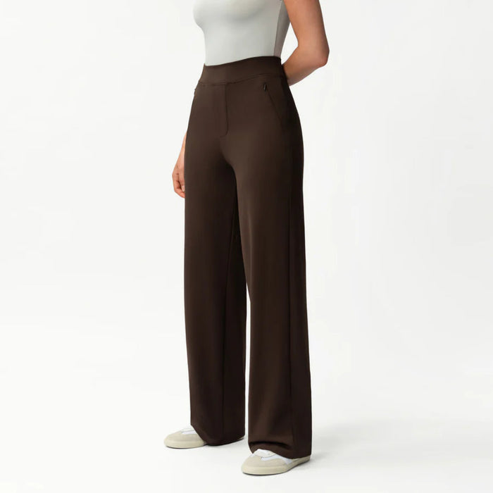 Solid Colored Straight Pants