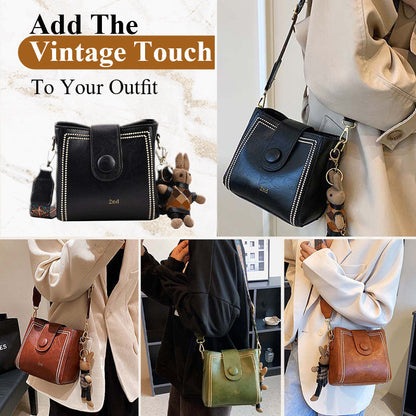 🎁Popular product🎁👜 Vintage Fashion Bag – Elegant Design with Adjustable Wide Shoulder Strap! ✨