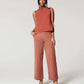 🔥2025 HOT SALE🔥Stretch Twill Cropped Wide Leg Pants