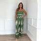 🔥50% OFF🔥Women's Sleeveless Halter Wide-leg Jumpsuit