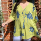 🔥2025 Hot Sale🔥🌷Printed V-neck Tunic Top🌷