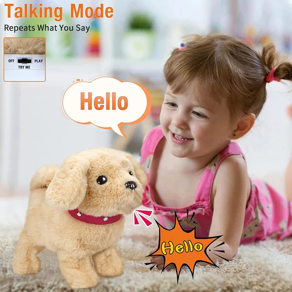 🎁Gift Idea Hot sale 50% OFF🔥Plush Puppy Toy Electronic Interactive Pet Dog🐶