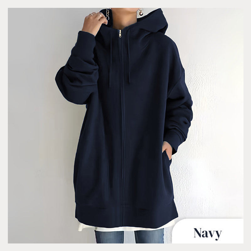 💥Limited Time Special Offer 50% off🔥Women's Autumn/Winter Zipper Hooded Sweater