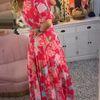 Hot Sale💃💃Comfortable V-neck Floral Loose Maxi dress with pockets