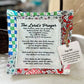 🎁Handmade Prayer Quilt with cross inside