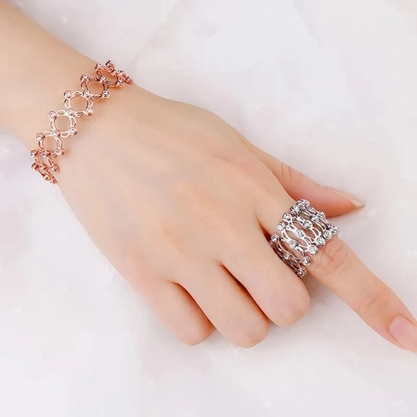 🔥Buy 1 Get 1 Free💍(2PCS)🔥Magic 2-in-1 Folding Retractable Ring Bracelet