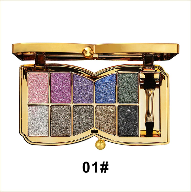 🔥Hot Sale - 60% off🔥✨10 colors glitter shimmer eyes shadow pallet