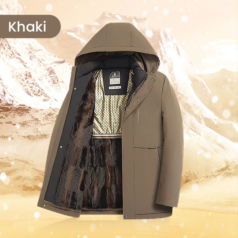 Men’s Thermal Hooded Parka Coat