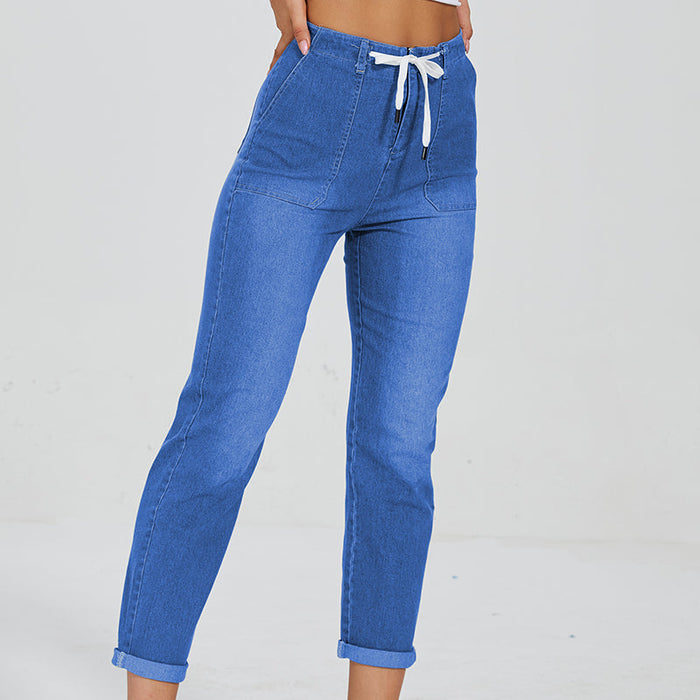 Comfy Pull On Denim Joggers