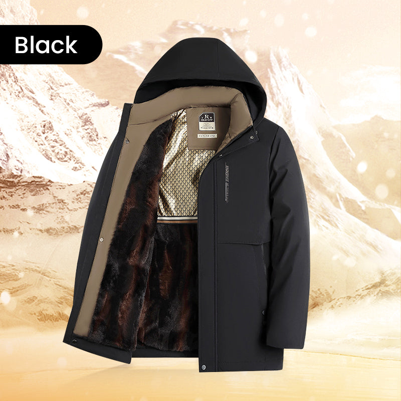 Men’s Thermal Hooded Parka Coat