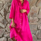 LOSE HEMDKLEID AUS BAUMWOLLE UND LEINEN
