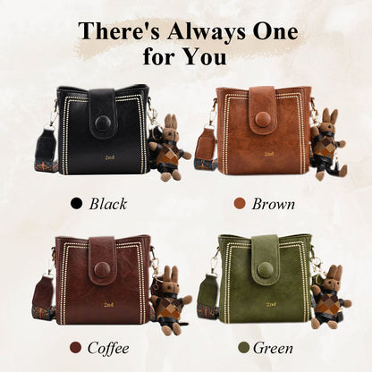 🎁Popular product🎁👜 Vintage Fashion Bag – Elegant Design with Adjustable Wide Shoulder Strap! ✨