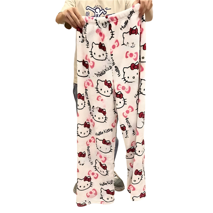 Hello Kitty Comfortable Flannel Pajamas Pant