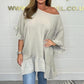 🔥Hot Sale-50% Off💟Loose Pleated Off Shoulder Blouses for Women